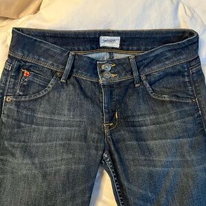 Hudson Jeans Women’s Dark Indigo Collin Flap Skinny Jeans